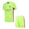 Original Trikotsatz Manchester City Torwart Ausweichtrikot 2023-24 Für Kinder